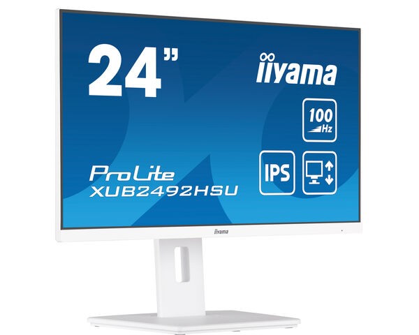 TFT 23,8&quot;/60,5cm iiyama ProLite XUB2492HSU *weiß* 16:9