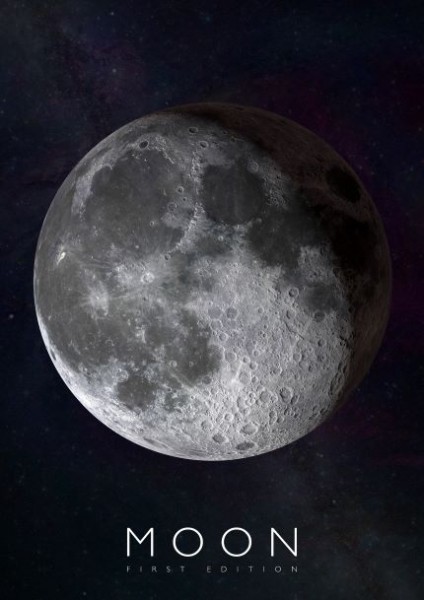 Curiscope MINT Augmented Reality Poster &quot;Mond&quot; / &quot;Moon&quot;