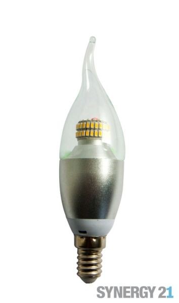 Synergy 21 LED Retrofit E14 candle 6W 360° WW curved