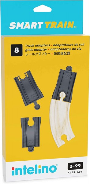 Intelino MINT Eisenbahn Erweiterung &quot;Universal Wooden Rail Adapter&quot;